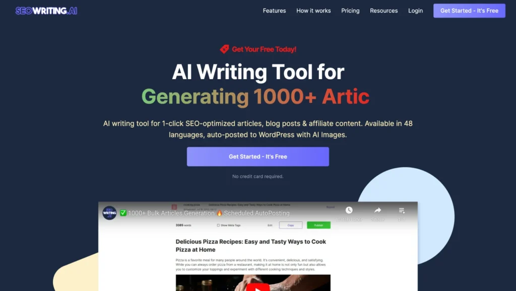 Writing AI